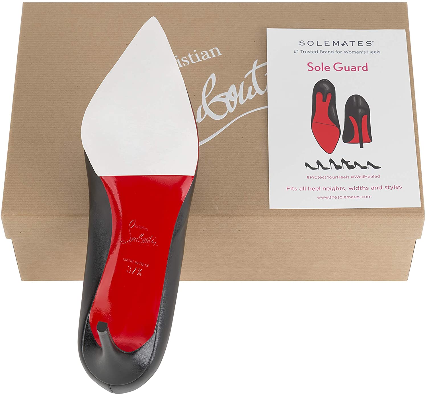 Clear Sole Protector for Heels - Protect your Christian Louboutin