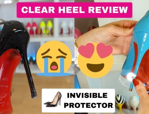 How to Protect Your Louboutin Heels – Clear Heel Review – Patent Leather Heels Protector