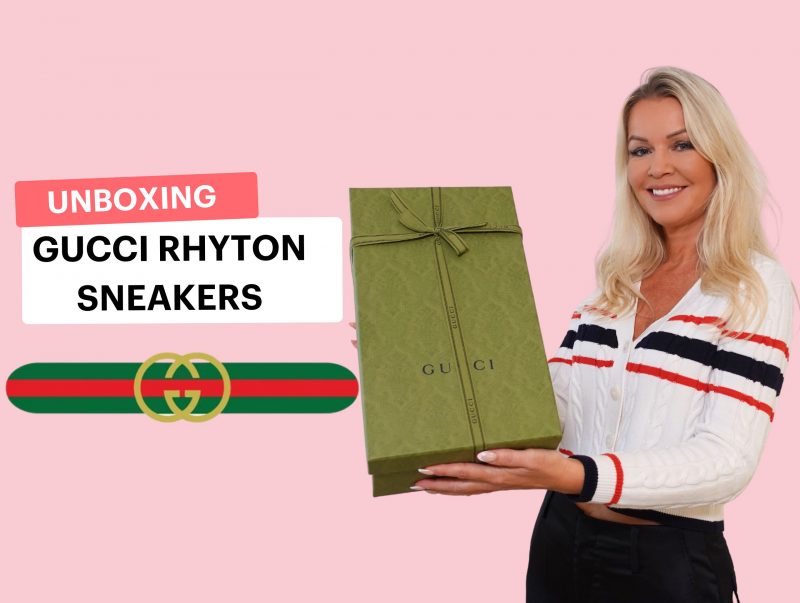 Gucci Rhyton Sneakers Review - A Blend of Elegance and Trend - Anja Liesa